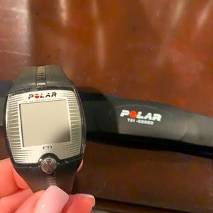 POLAR heart rate fitness tracker